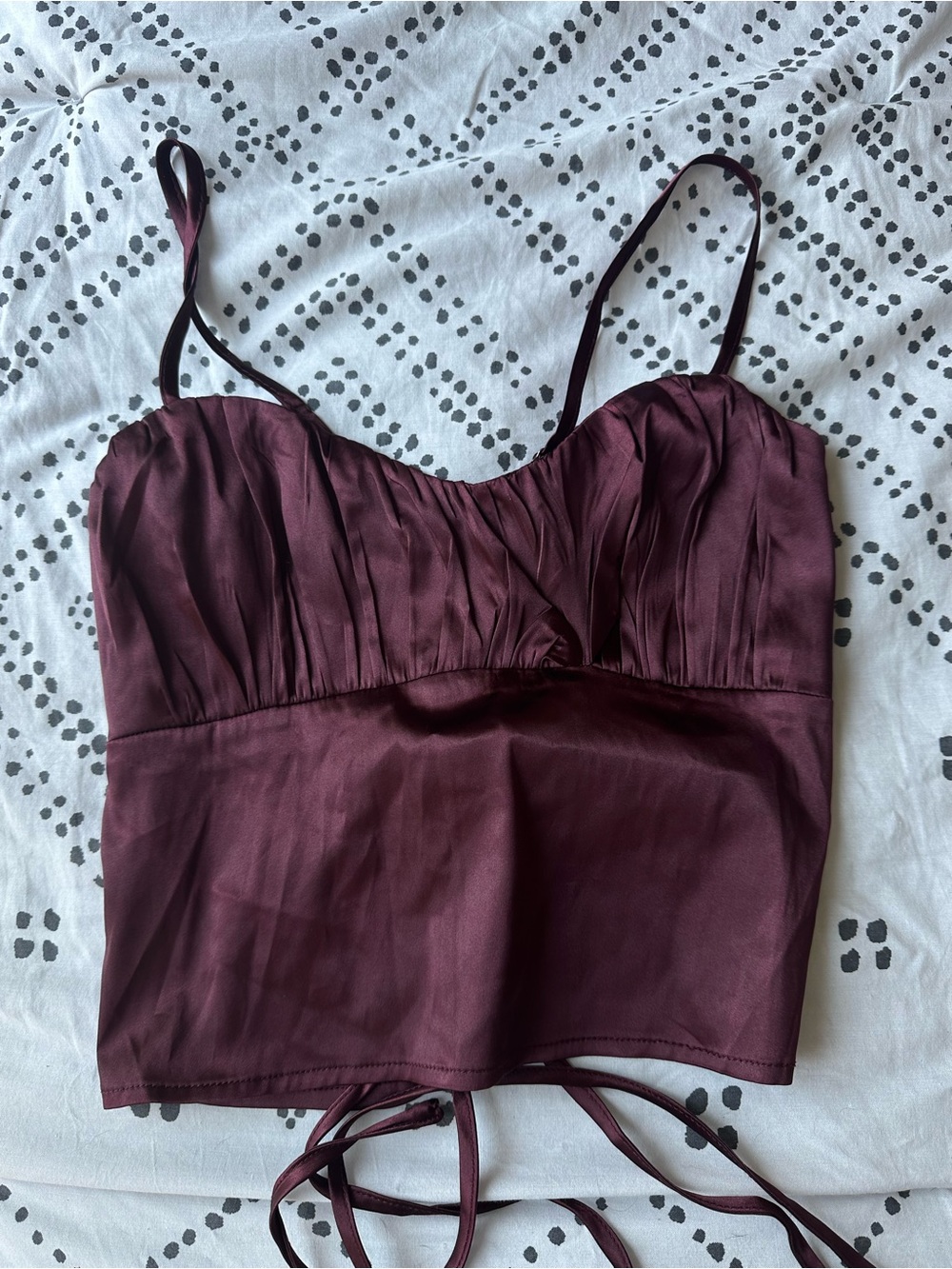 Forever 21 Silky Purple tank top Medium